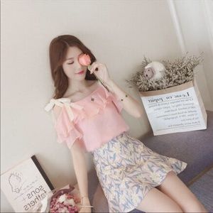 Cute Cami Top with Skirt